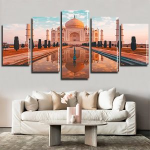 Taj Mahal India panels paint by numbers