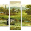 Tardis Nature Scenery Panels Paint by numbers