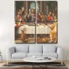 The Last Supper Da Vinci panels paint by numbers