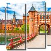 Utrecht Castle De Haar panels paint by numbers