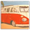 Vintage VW Bus Branden panels paint by numbers