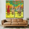 Wild Horses panel paint by numbers