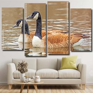 Aesthetic Gooses panels paint by numbers