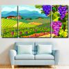 Aesthetic Grapes Landscape panels paint by numbers