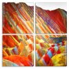 China Rainbow Mountains panels paint by numbers