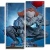 Pennywise It Horror Movie panels paint by numbers