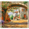 Tusca Italy Scene panels paint by numbers