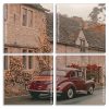 Vintage Car panels paint by numbers