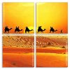 Camels In Desert Panel paint by numbers