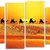 Camels In Desert Panel paint by numbers