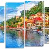 Bellagio Italy Panel paint by numbers