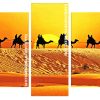 Camels In Desert Panel paint by numbers