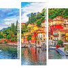 Bellagio Italy Panels paint by numbers