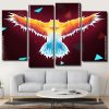 Abstract Eagle Panels paint by numbers