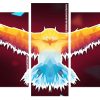 Abstract Eagle Panels paint by numbers