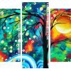 Abstract Landscape Panels paint by numbers