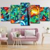 Abstract Landscape Panels paint by numbers