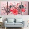 Aesthetic Flower panels paint by numbers