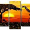 African Animals panels paint by numbers