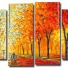 Autumn Trees Panels paint by numbers