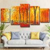 Autumn Trees Panels paint by numbers