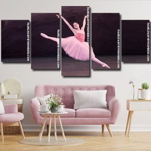 Ballet Dancer Panels paint by numbers