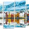 Bergen Norway panels paint by numbers