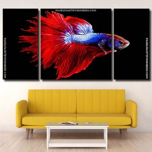 betta Fish panels paint by numbers