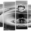 Black And White Water Drop panels paint by numbers