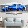 Blue Subaru BRZ panels paint by numbers