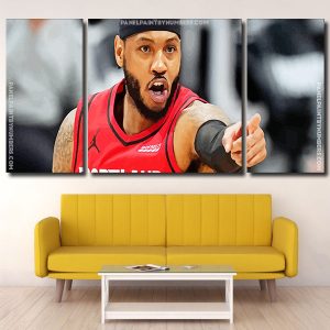 Carmelo Anthony Player panels paint by numbers