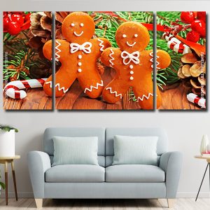 Christmas Cookies Panels paint by numbers