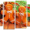 Christmas Cookies Panels paint by numbers