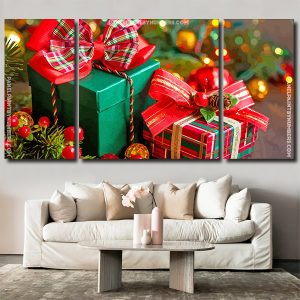 Christmas Gifts Panels paint by numbers