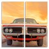 Classic Dodge Challenger Panels paint by numbers