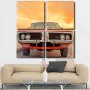 Classic Dodge Challenger Panel paint by numbers