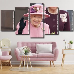 Classy Queen Elizabeth Panels paint by numbers