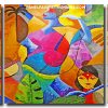 Colorful Abstract Art panels paint by numbers