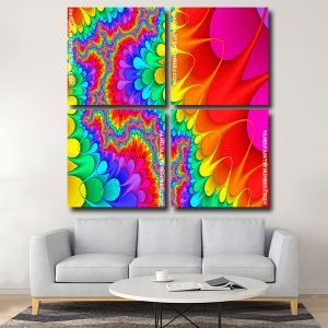 Colorful Art Panel paint by numbers