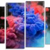 Colorful Smoke Panels paint by numbers