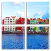 Curacao Colorful Buildings Panels paint by numbers