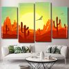 Desert At Sunset Panel paint by numbers