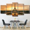 Eiffel Tower At Sunset panels paint by numbers