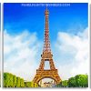 Eiffel Tower Paris Panels paint by numbers