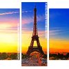 Eiffel Tower Paris panels paint by numbers