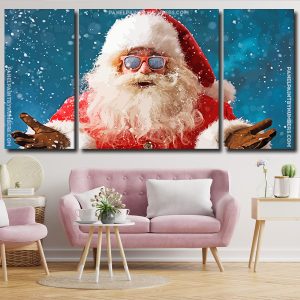 Father Christmas Panels paint by numbers