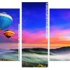 Flying Air Balloon Panels paint by numbers