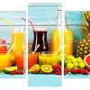 Fruit Juice Panels paint by numbers