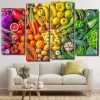 Fruits And Vegetables Panels paint by numbers