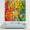 Fruits And Vegetables Panels paint by numbers